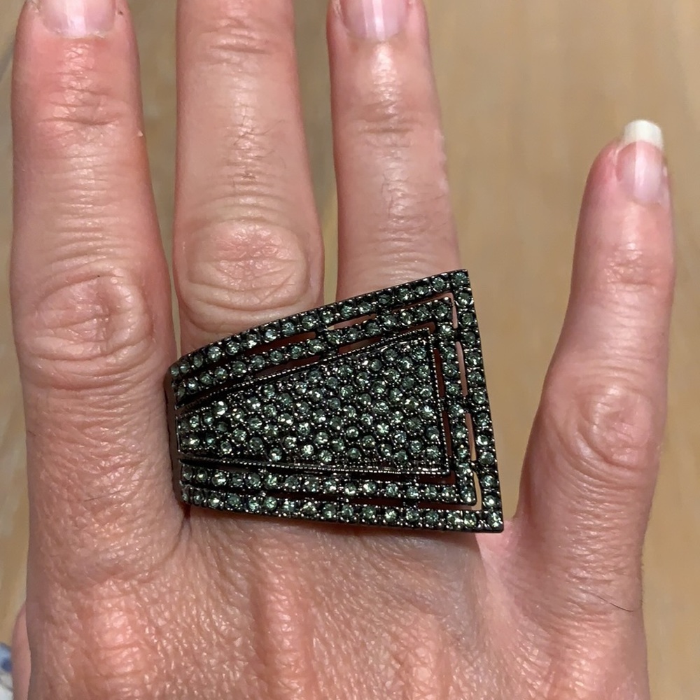 Rhinestone ring size 8